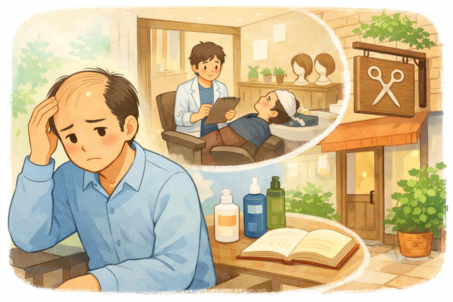 薄毛に悩む男性のための完全個室美容室RELIVE